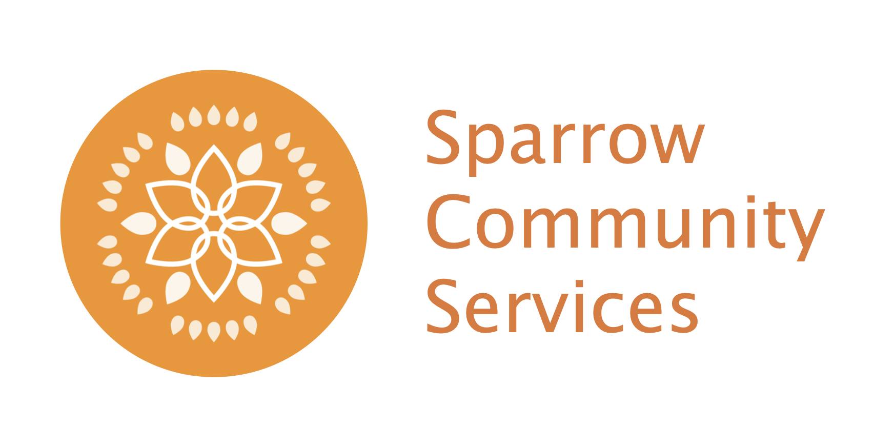 SPCS Sparrow Community Services Logo